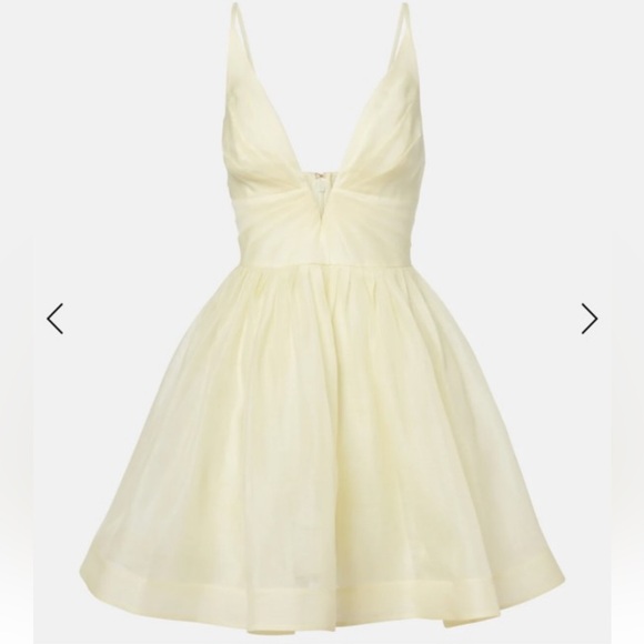 Zimmerman Yellow Mini Dress